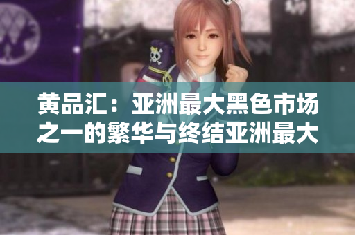 黄品汇：亚洲最大黑色市场之一的繁华与终结亚洲最大黑市黄品汇繁华崩塌