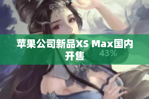 苹果公司新品XS Max国内开售