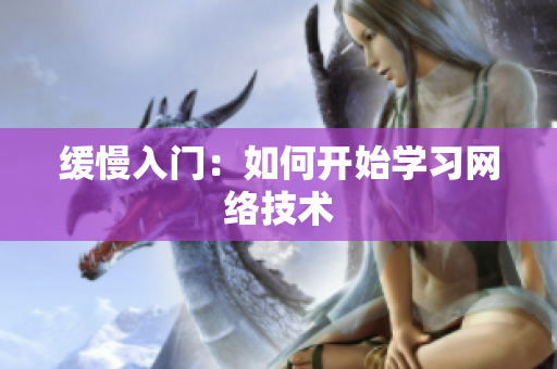 缓慢入门：如何开始学习网络技术