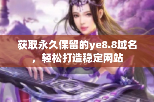 获取永久保留的ye8.8域名，轻松打造稳定网站