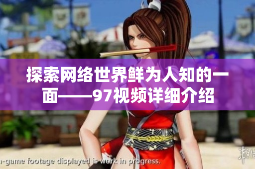 探索网络世界鲜为人知的一面——97视频详细介绍