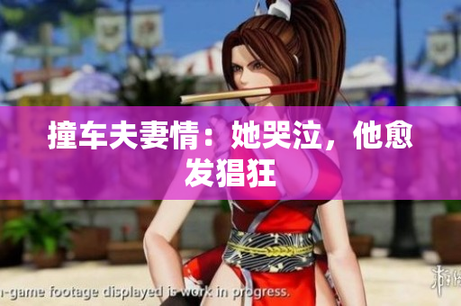 撞车夫妻情：她哭泣，他愈发猖狂