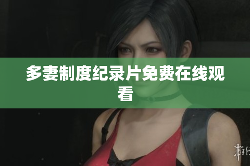 多妻制度纪录片免费在线观看