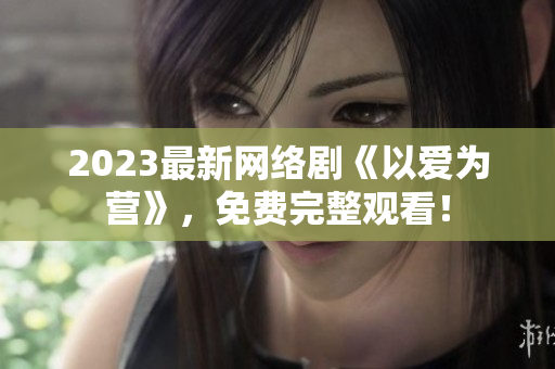 2023最新网络剧《以爱为营》，免费完整观看！