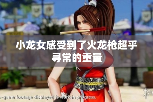 小龙女感受到了火龙枪超乎寻常的重量