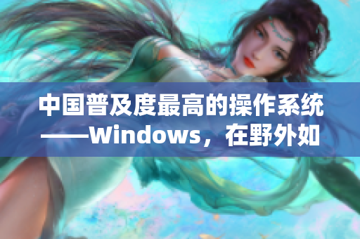 中国普及度最高的操作系统——Windows，在野外如何应对？