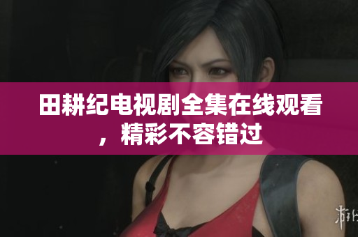 田耕纪电视剧全集在线观看，精彩不容错过