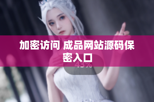 加密访问 成品网站源码保密入口