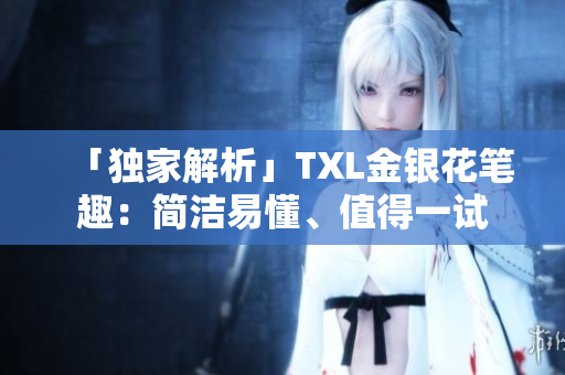 「独家解析」TXL金银花笔趣：简洁易懂、值得一试
