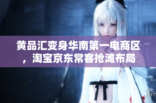 黄品汇变身华南第一电商区，淘宝京东常客抢滩布局