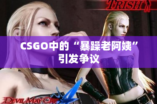 CSGO中的“暴躁老阿姨”引发争议
