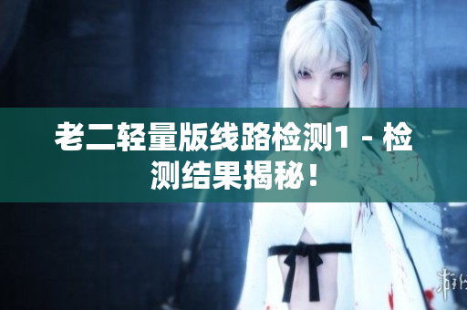 老二轻量版线路检测1 - 检测结果揭秘！