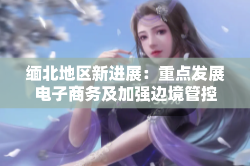 缅北地区新进展：重点发展电子商务及加强边境管控