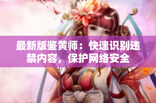 最新版鉴黄师：快速识别违禁内容，保护网络安全