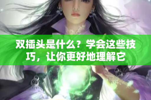 双插头是什么？学会这些技巧，让你更好地理解它