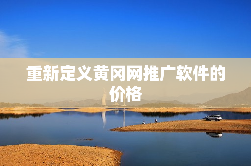 重新定义黄冈网推广软件的价格