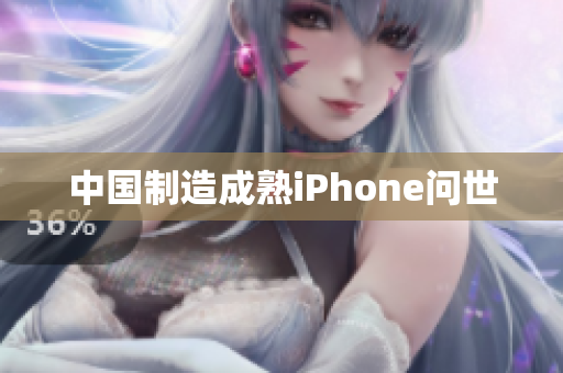 中国制造成熟iPhone问世