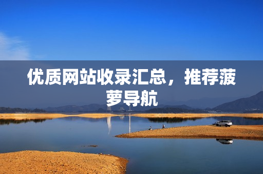 优质网站收录汇总，推荐菠萝导航