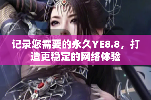 记录您需要的永久YE8.8，打造更稳定的网络体验
