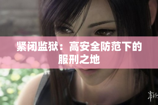 紧闭监狱：高安全防范下的服刑之地
