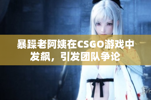 暴躁老阿姨在CSGO游戏中发飙，引发团队争论