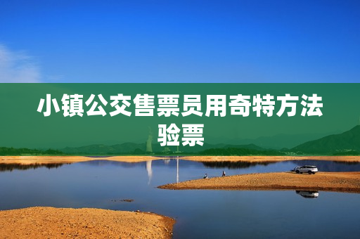 小镇公交售票员用奇特方法验票