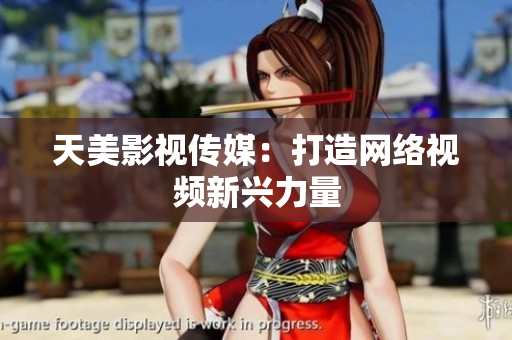天美影视传媒：打造网络视频新兴力量