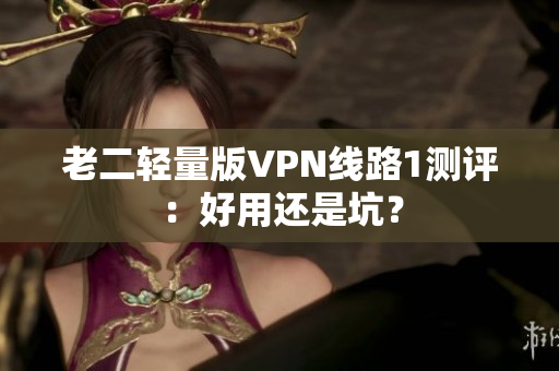 老二轻量版VPN线路1测评：好用还是坑？
