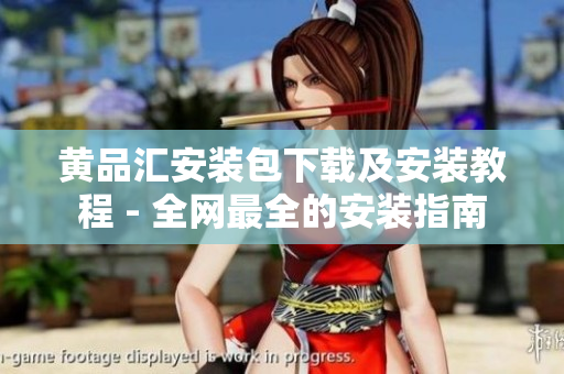 黄品汇安装包下载及安装教程 - 全网最全的安装指南