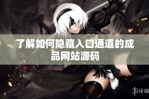 了解如何隐藏入口通道的成品网站源码