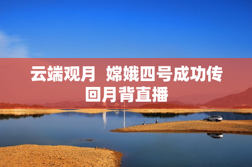 云端观月  嫦娥四号成功传回月背直播
