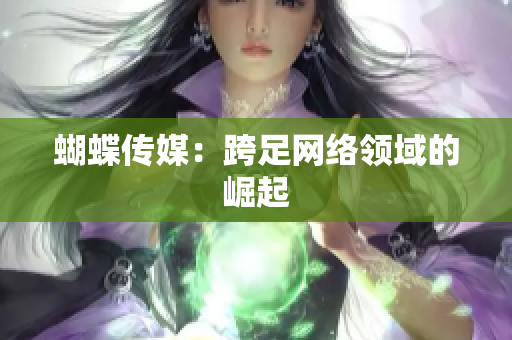 蝴蝶传媒：跨足网络领域的崛起