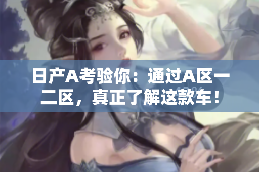 日产A考验你：通过A区一二区，真正了解这款车！