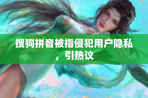 搜狗拼音被指侵犯用户隐私，引热议