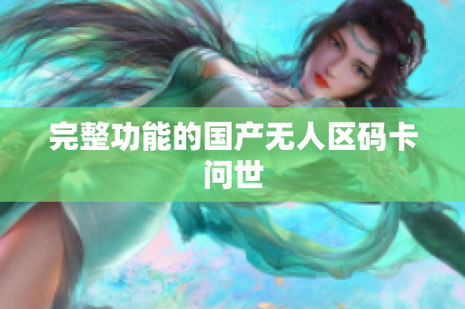 完整功能的国产无人区码卡问世