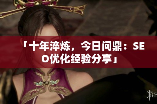 「十年淬炼，今日问鼎：SEO优化经验分享」