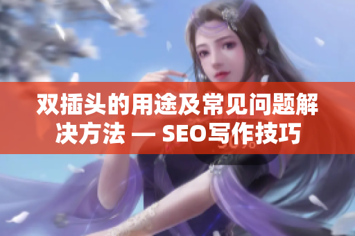 双插头的用途及常见问题解决方法 — SEO写作技巧