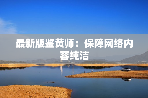 最新版鉴黄师：保障网络内容纯洁