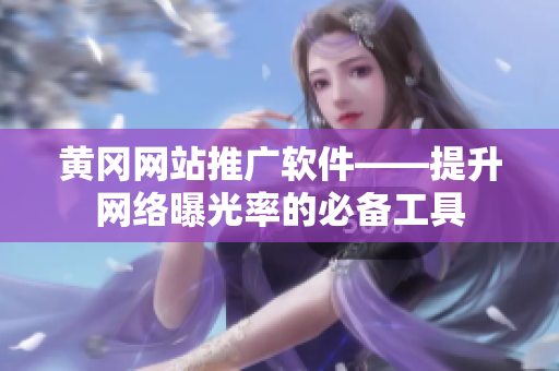 黄冈网站推广软件——提升网络曝光率的必备工具