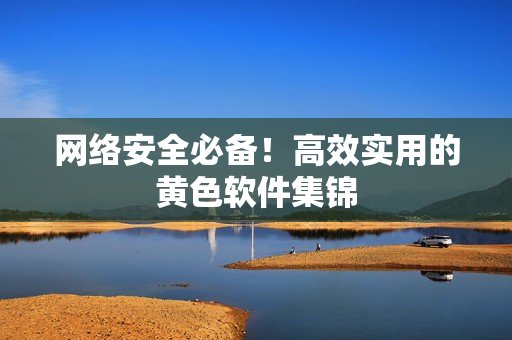 网络安全必备！高效实用的黄色软件集锦