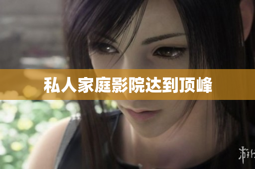 私人家庭影院达到顶峰