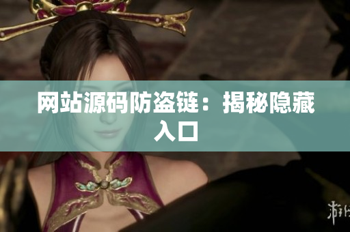 网站源码防盗链：揭秘隐藏入口