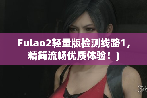 Fulao2轻量版检测线路1，精简流畅优质体验！)