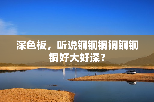 深色板，听说铜铜铜铜铜铜铜好大好深？