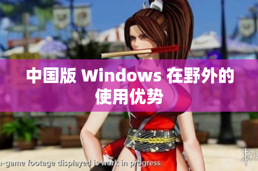 中国版 Windows 在野外的使用优势