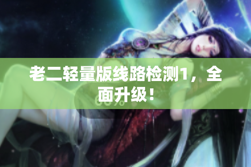老二轻量版线路检测1，全面升级！