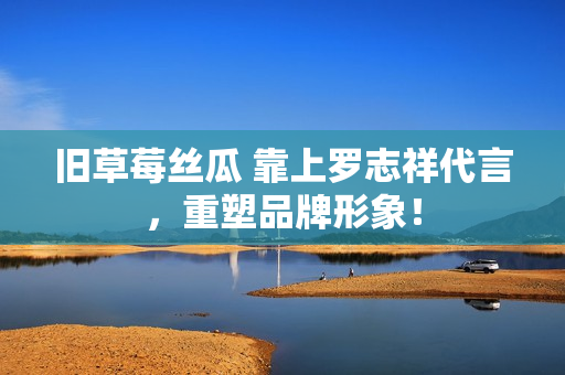 旧草莓丝瓜 靠上罗志祥代言，重塑品牌形象！