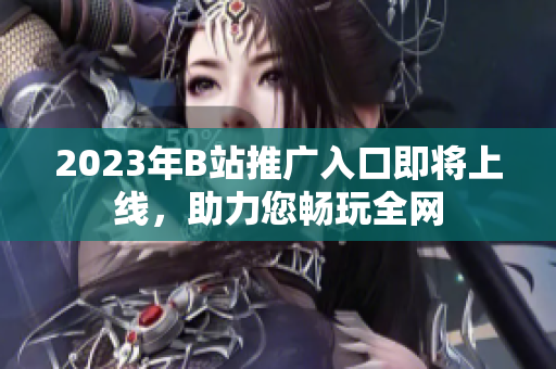 2023年B站推广入口即将上线，助力您畅玩全网
