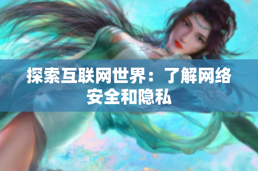 探索互联网世界：了解网络安全和隐私