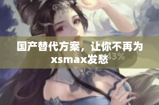 国产替代方案，让你不再为xsmax发愁